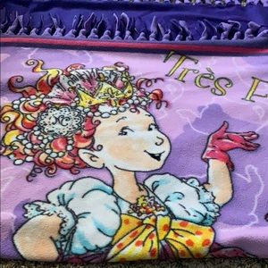 Fancy Nancy Throw Blanket